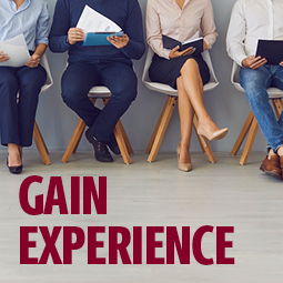 Images says "Gain Experience"