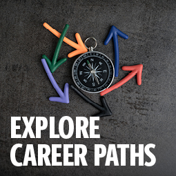 Image says "Explore Career Paths"