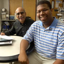 a student and his faculty mentor