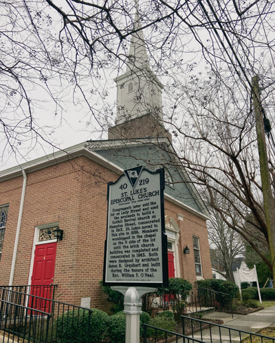 Outside view of a church